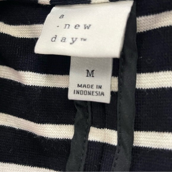 a new day Black and White Striped Blazer - Picture 3 of 3
